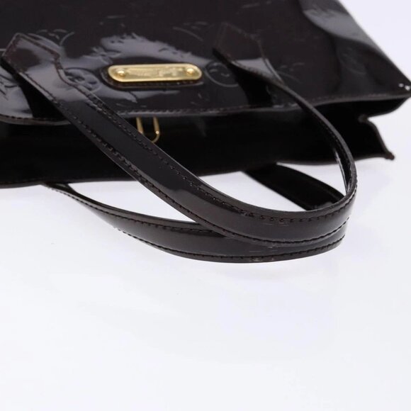 LOUIS VUITTON Monogram Vernis Wilshire PM Hand Bag Amarante M93641 Auth yk19019 - Picture 8 of 16